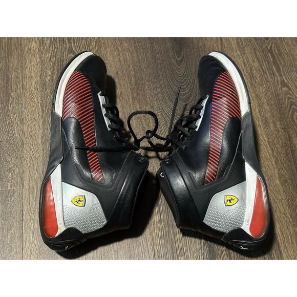 PUMA SF Ferrari Kart Cat-X Tech Aerocat Mid Top Racing Shoes 306549 01 SZ US 11 main image 12